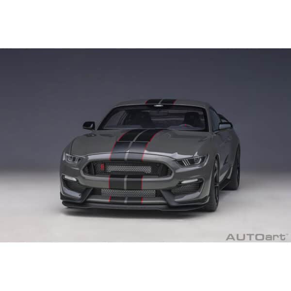 autoart - 1:18 ford mustang shelby gt-350r (lead foot grey)