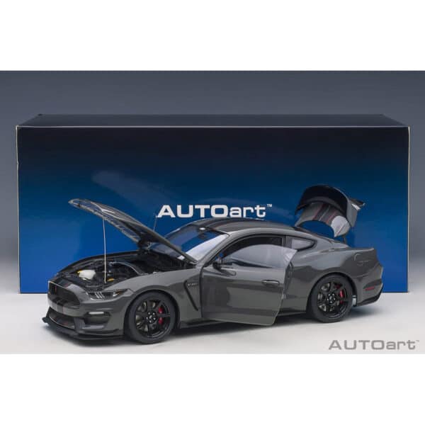 autoart - 1:18 ford mustang shelby gt-350r (lead foot grey)