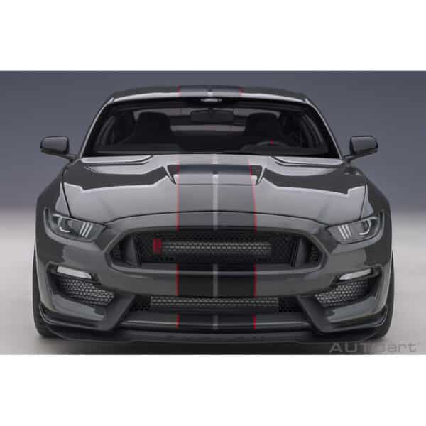 autoart - 1:18 ford mustang shelby gt-350r (lead foot grey)
