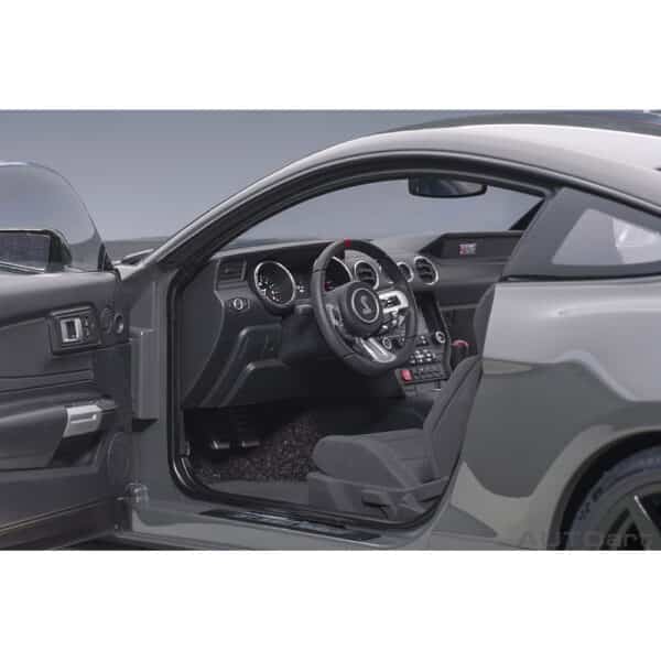 autoart - 1:18 ford mustang shelby gt-350r (lead foot grey)