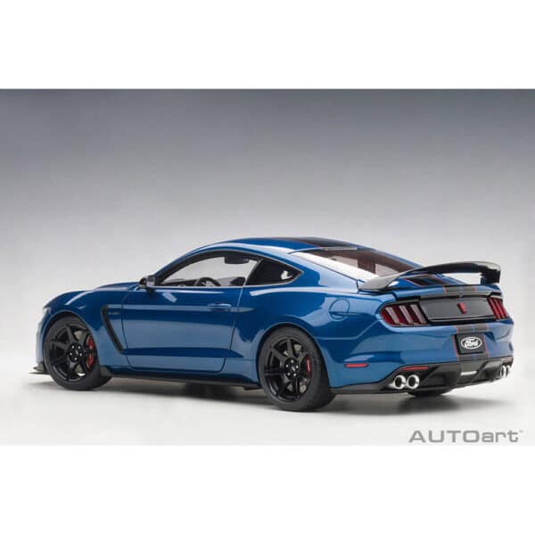 autoart - 1:18 ford mustang shelby gt-350r (lightning blue)