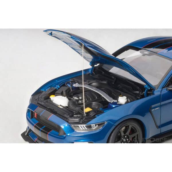 autoart - 1:18 ford mustang shelby gt-350r (lightning blue)