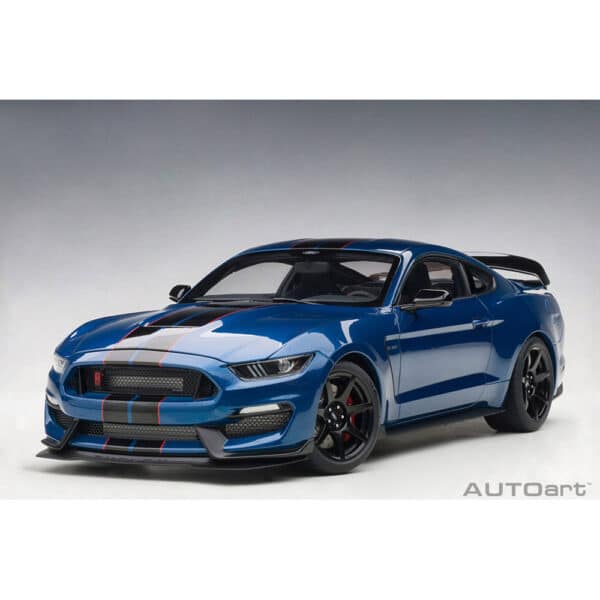 autoart - 1:18 ford mustang shelby gt-350r (lightning blue)
