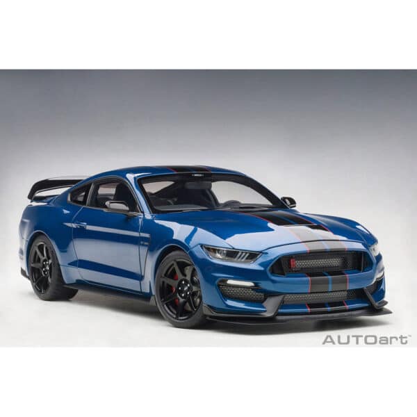 autoart - 1:18 ford mustang shelby gt-350r (lightning blue)