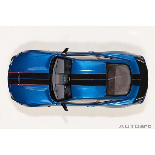 autoart - 1:18 ford mustang shelby gt-350r (lightning blue)