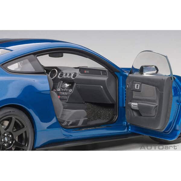 autoart - 1:18 ford mustang shelby gt-350r (lightning blue)