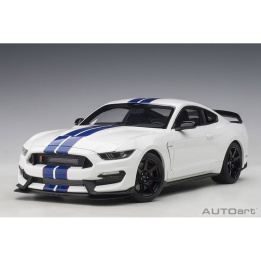 autoart - 1:18 ford mustang shelby gt-350r (oxford white)