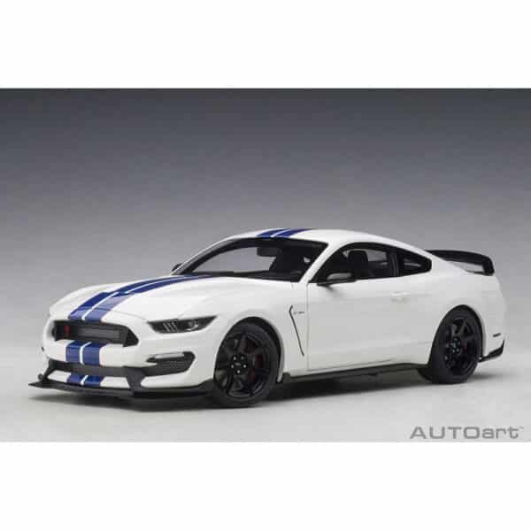 autoart - 1:18 ford mustang shelby gt-350r (oxford white)