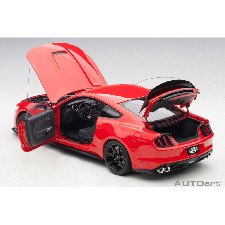 autoart - 1:18 ford mustang shelby gt-350r (race red)