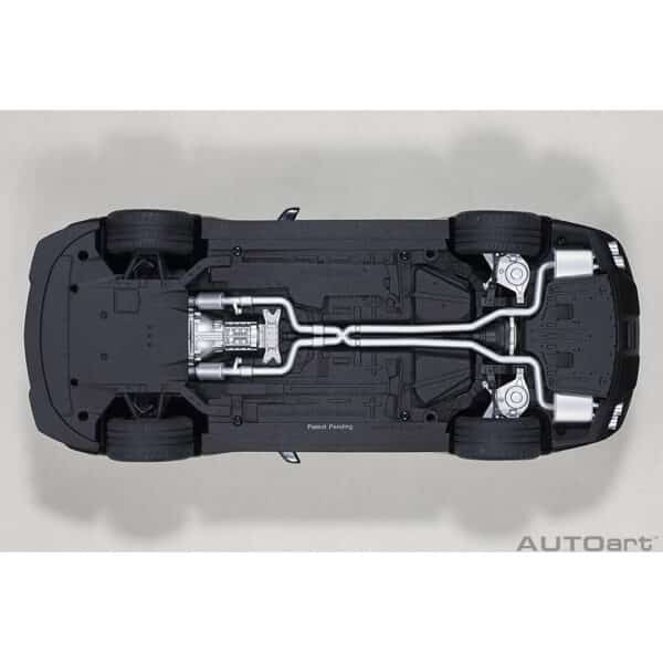 autoart - 1:18 ford mustang shelby gt-350r (shadow black)