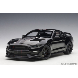autoart - 1:18 ford mustang shelby gt-350r (shadow black)