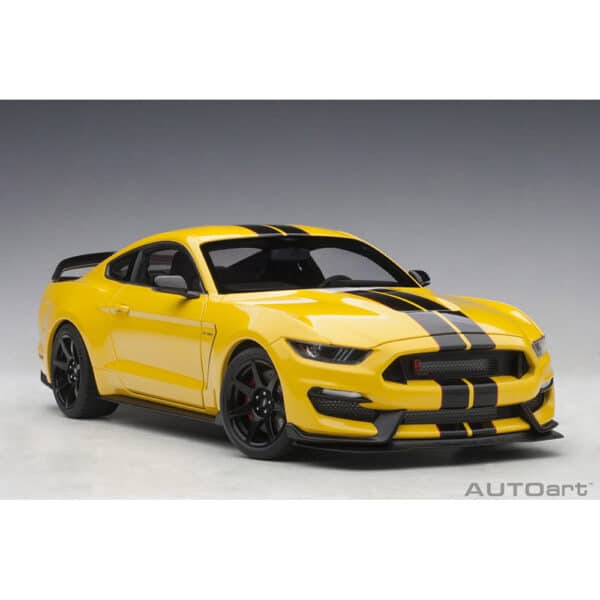 autoart - 1:18 ford mustang shelby gt-350r (triple yellow)