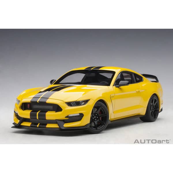 autoart - 1:18 ford mustang shelby gt-350r (triple yellow)