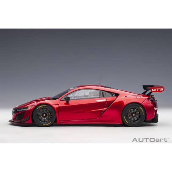 autoart - 1:18 honda nsx gt3 2018 (hyper red)