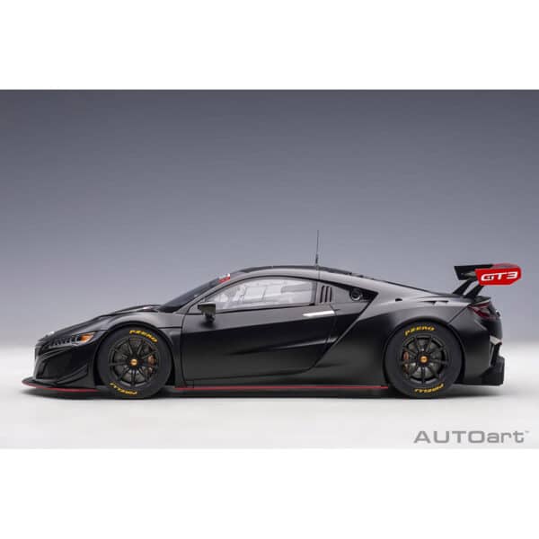 autoart - 1:18 honda nsx gt3 2018 (matt black)