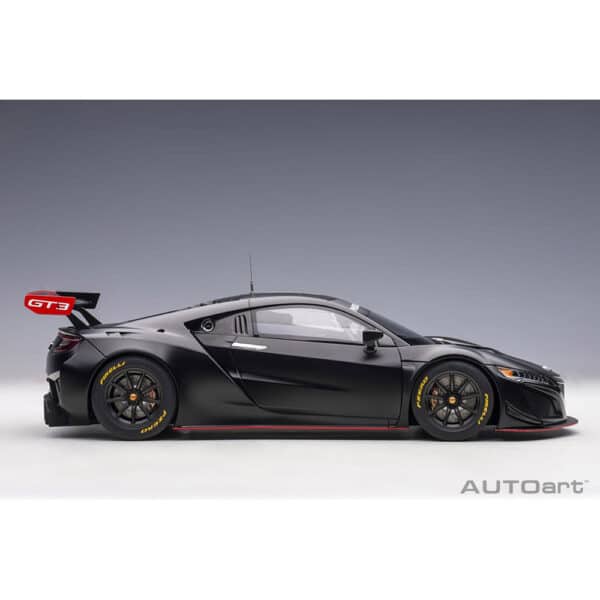 autoart - 1:18 honda nsx gt3 2018 (matt black)