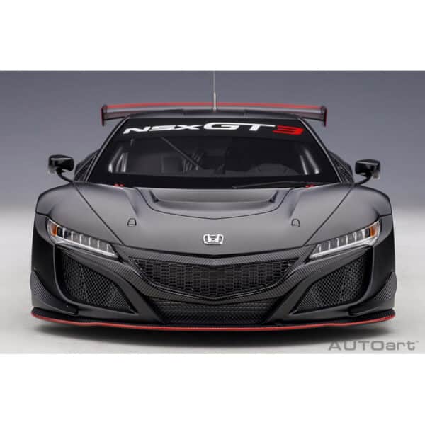 autoart - 1:18 honda nsx gt3 2018 (matt black)