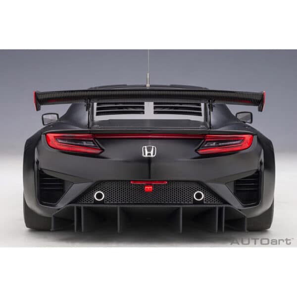 autoart - 1:18 honda nsx gt3 2018 (matt black)