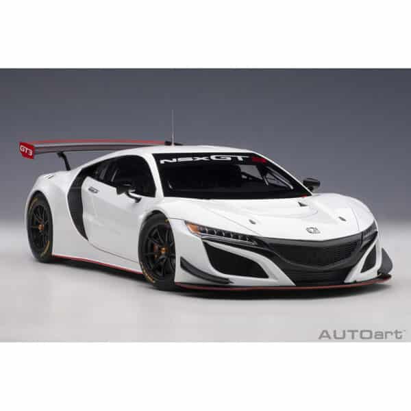 autoart - 1:18 honda nsx gt3 2018 (white)