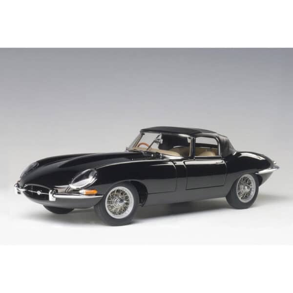 autoart - 1:18 jaguar e-type roadster series i 3.8 (black)