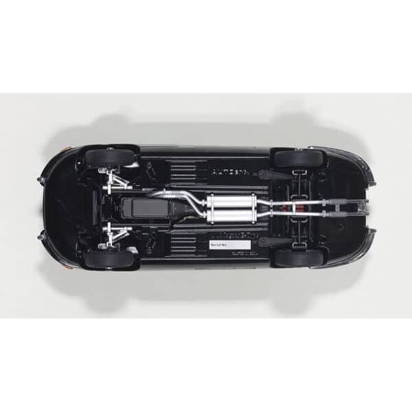 autoart - 1:18 jaguar e-type roadster series i 3.8 (black)