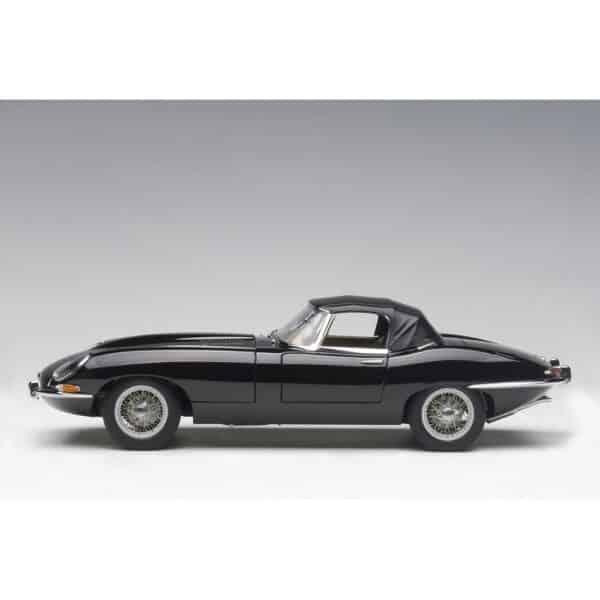 autoart - 1:18 jaguar e-type roadster series i 3.8 (black)