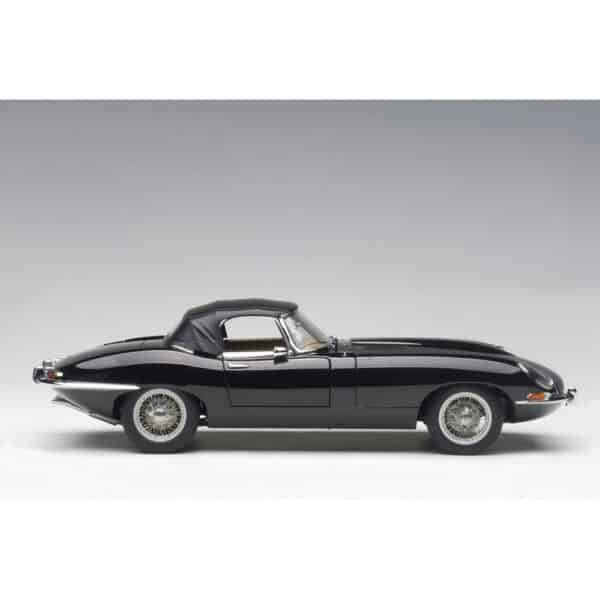 autoart - 1:18 jaguar e-type roadster series i 3.8 (black)