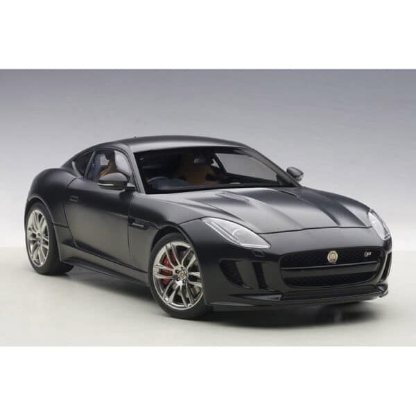 autoart - 1:18 jaguar f-type r coupe (matt black)