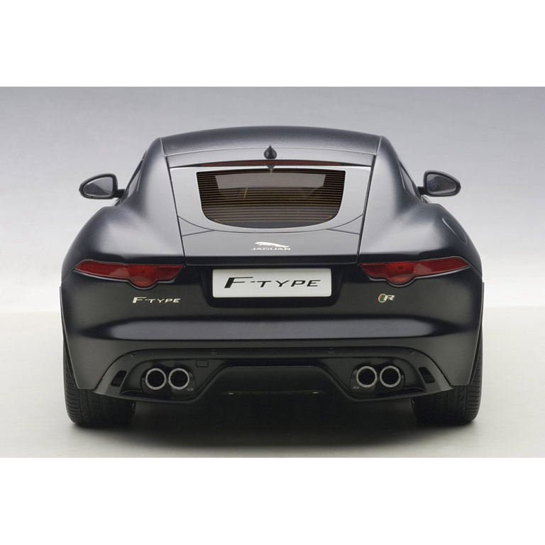 autoart - 1:18 jaguar f-type r coupe (matt black)