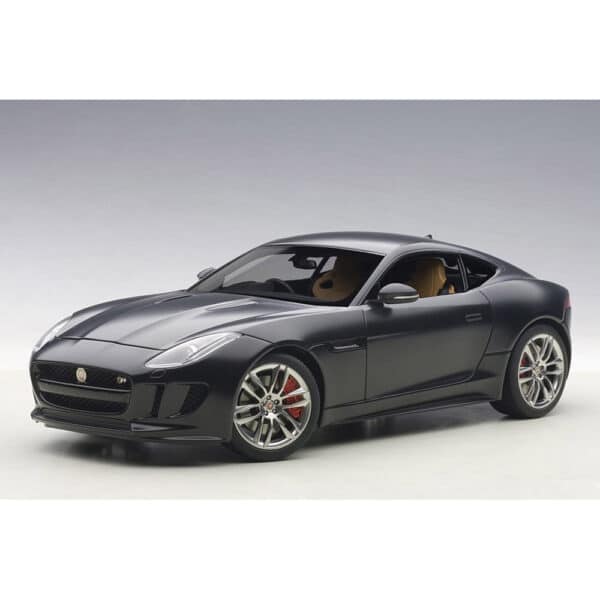 autoart - 1:18 jaguar f-type r coupe (matt black)