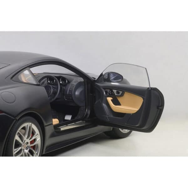 autoart - 1:18 jaguar f-type r coupe (matt black)