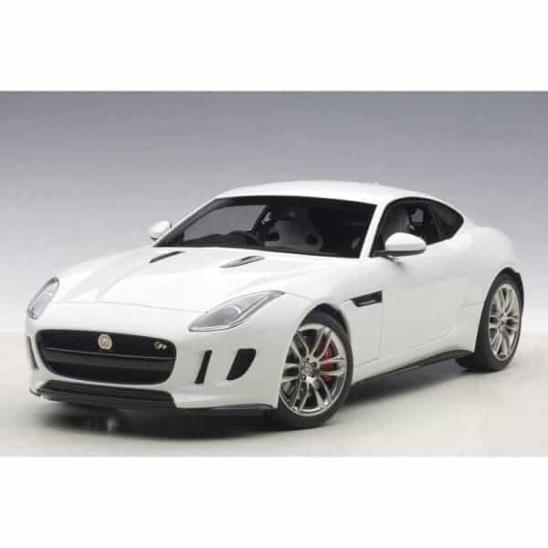 autoart - 1:18 jaguar f-type r coupe (polaris white)