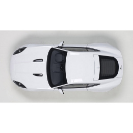 autoart - 1:18 jaguar f-type r coupe (polaris white)