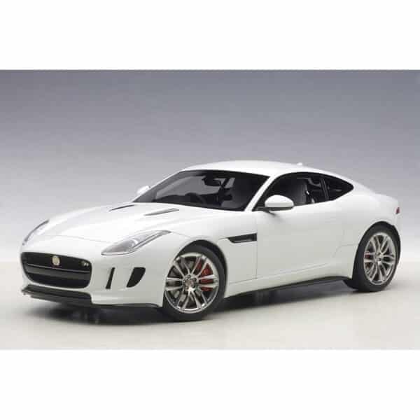 autoart - 1:18 jaguar f-type r coupe (polaris white)