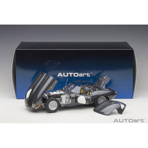autoart - 1:18 jaguar lightweight e-type (dark grey)
