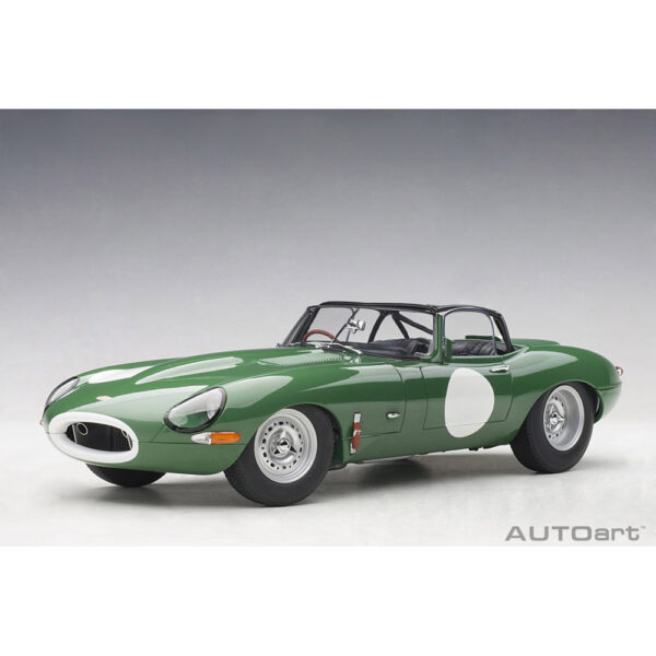 autoart - 1:18 jaguar lightweight e-type (opalescent dark green)