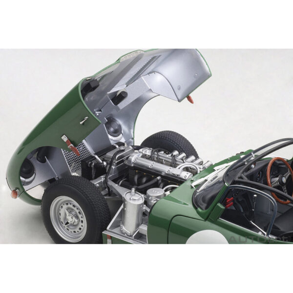 autoart - 1:18 jaguar lightweight e-type (opalescent dark green)