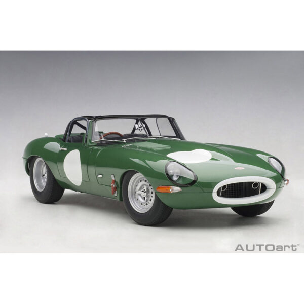 autoart - 1:18 jaguar lightweight e-type (opalescent dark green)