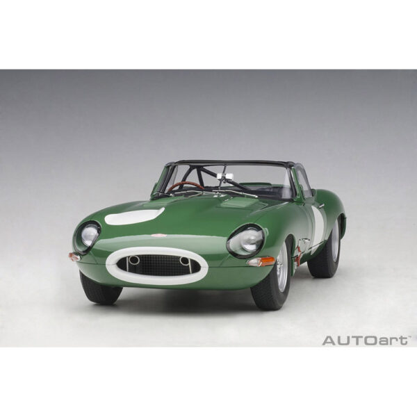 autoart - 1:18 jaguar lightweight e-type (opalescent dark green)