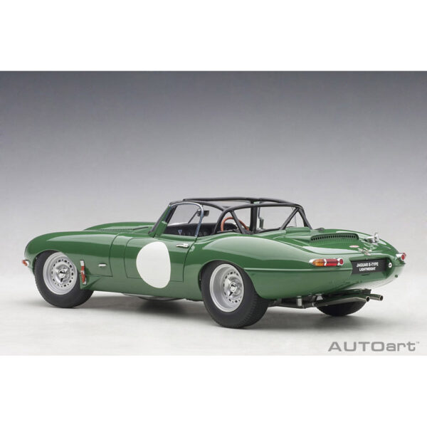 autoart - 1:18 jaguar lightweight e-type (opalescent dark green)