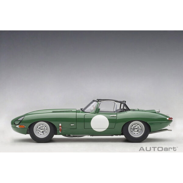 autoart - 1:18 jaguar lightweight e-type (opalescent dark green)