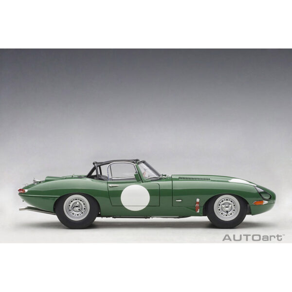 autoart - 1:18 jaguar lightweight e-type (opalescent dark green)