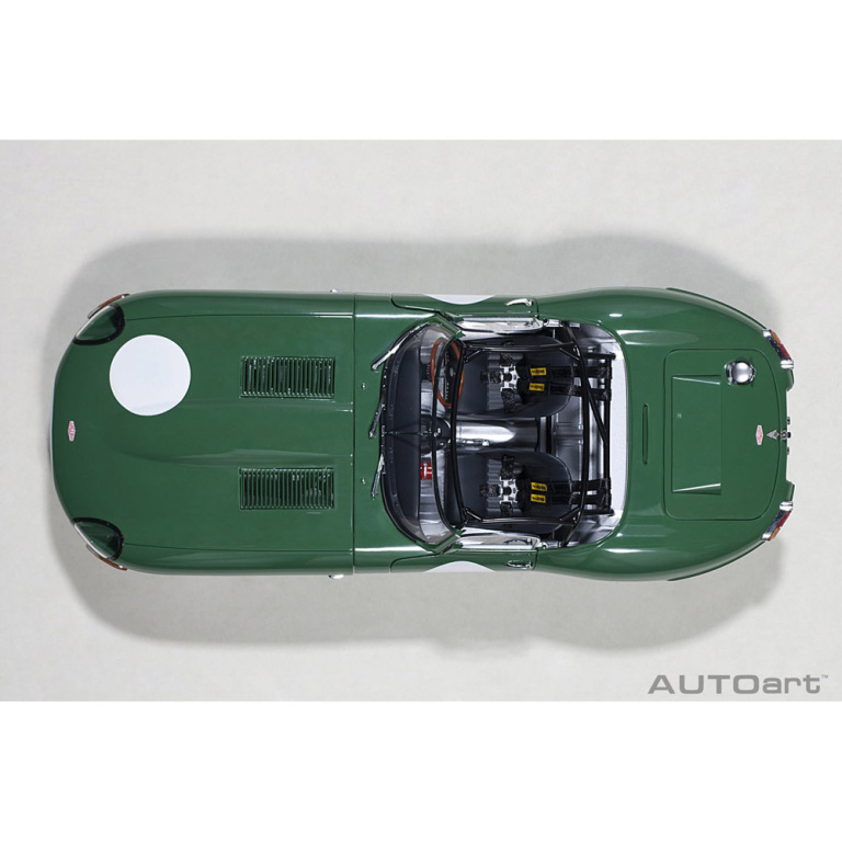 autoart - 1:18 jaguar lightweight e-type (opalescent dark green)