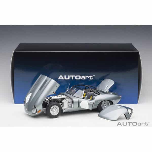 autoart - 1:18 jaguar lightweight e-type (silver)