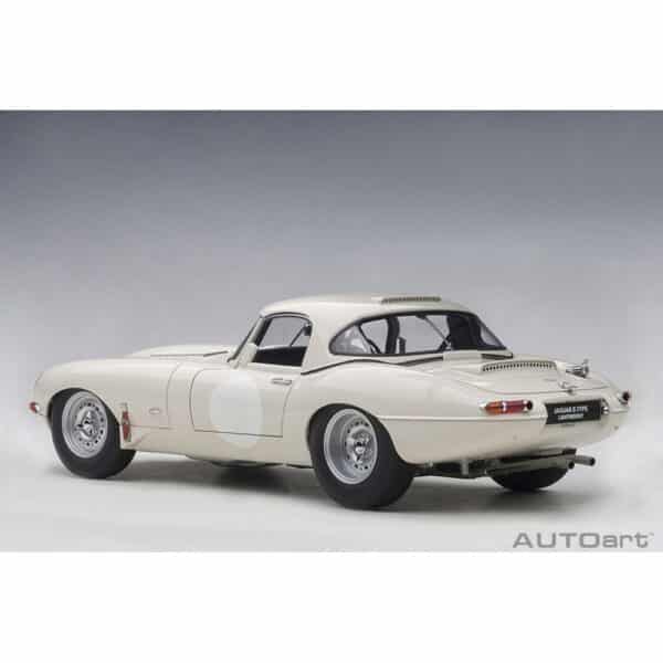 autoart - 1:18 jaguar lightweight e-type (white)