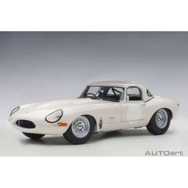 autoart - 1:18 jaguar lightweight e-type (white)