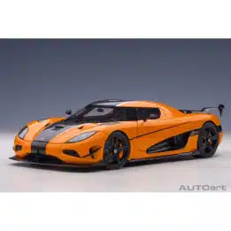 autoart - 1:18 koenigsegg agera rs (cone orange / carbon)