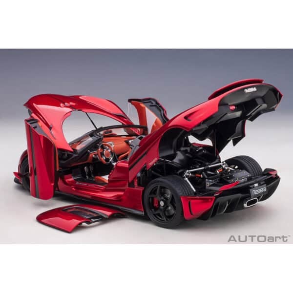 autoart - 1:18 koenigsegg regera (apple red)