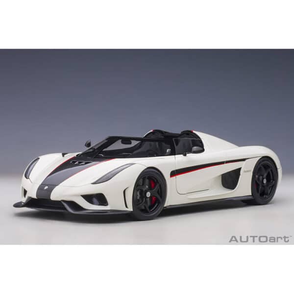 autoart - 1:18 koenigsegg regera (arctic white/carbon)