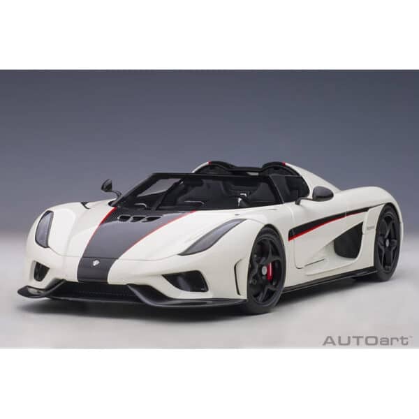 autoart - 1:18 koenigsegg regera (arctic white/carbon)